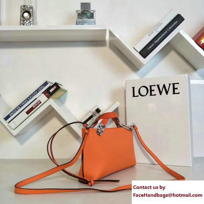 Loewe Horizontal Design Missy Small Bag Orange 2017