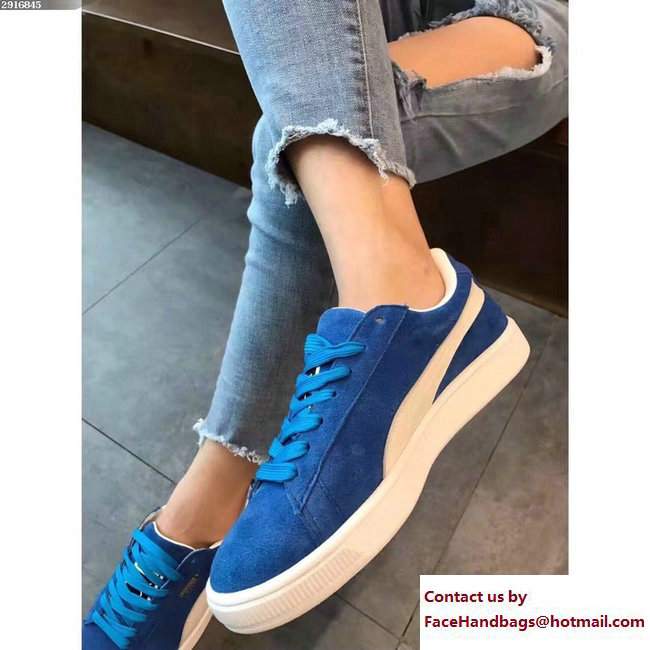 Puma Basket Classic LFS Sneakers Blue 2018