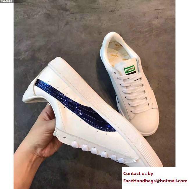 Puma Basket Classic LFS Sneakers White/Blue 2018