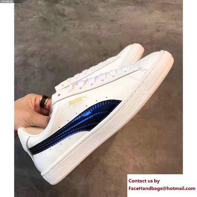 Puma Basket Classic LFS Sneakers White/Blue 2018