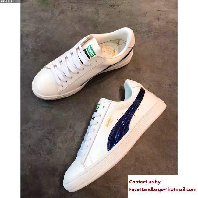 Puma Basket Classic LFS Sneakers White/Blue 2018