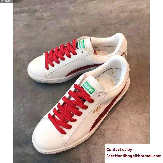 Puma Basket Classic LFS Sneakers White/Red 2018