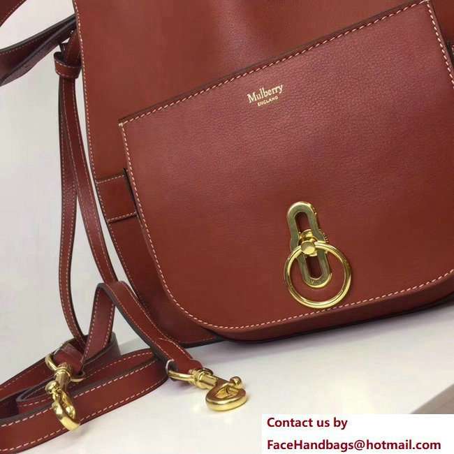 Mulberry Amberley Hobo Bag Brick Red 2018