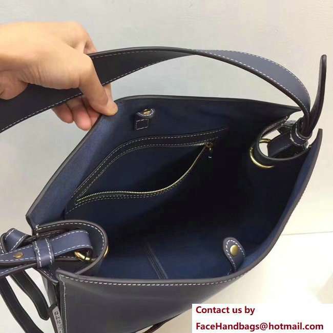 Mulberry Amberley Hobo Bag Denim Blue 2018