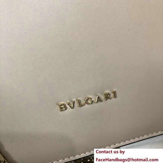 Bvlgari Pop Heart Serpenti Forever Flap Cover Small Bag Creamy 2018