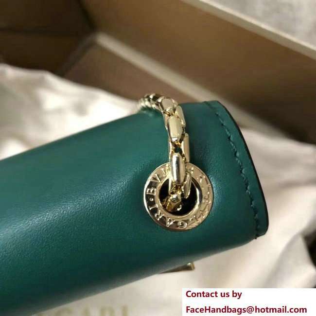 Bvlgari Pop Heart Serpenti Forever Flap Cover Small Bag Green 2018