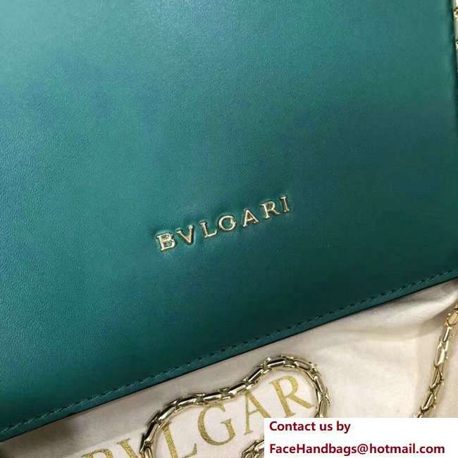 Bvlgari Pop Heart Serpenti Forever Flap Cover Small Bag Green 2018