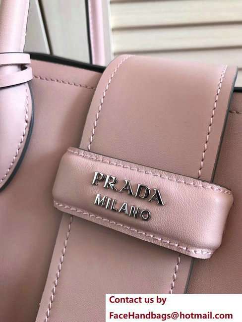 Prada Top Handle Tote Shoulder Bag 1BG148 Light Pink Resort 2018