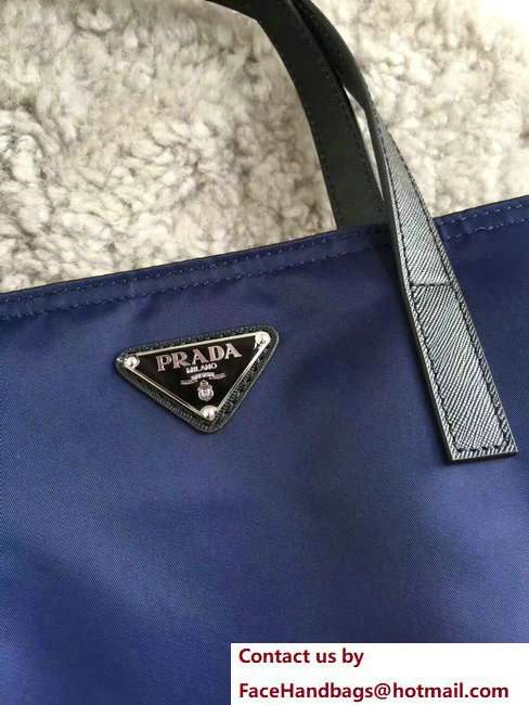 Prada Tote Bag 2VG905 Dark Blue