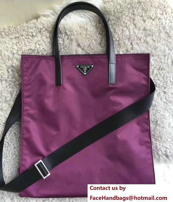 Prada Tote Bag 2VG905 Purple