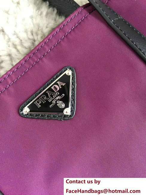 Prada Tote Bag 2VG905 Purple