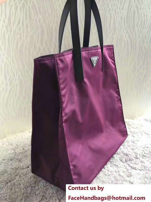 Prada Tote Bag 2VG905 Purple