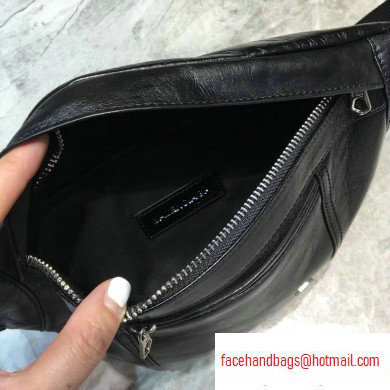 Balenciaga Nappa Leather B. Belt Pack Bag Black