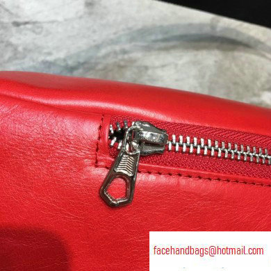 Balenciaga Nappa Leather B. Belt Pack Bag Red