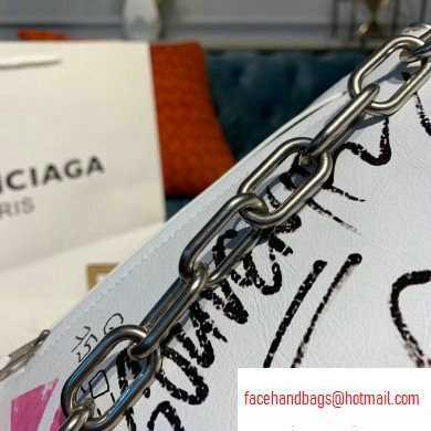 Balenciaga Souvenirs XXS Belt Pack Bag Graffiti White/Multicolor