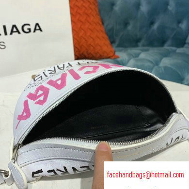 Balenciaga Souvenirs XXS Belt Pack Bag Graffiti White/Multicolor