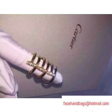 Cartier Juste un Clou ring with diamonds