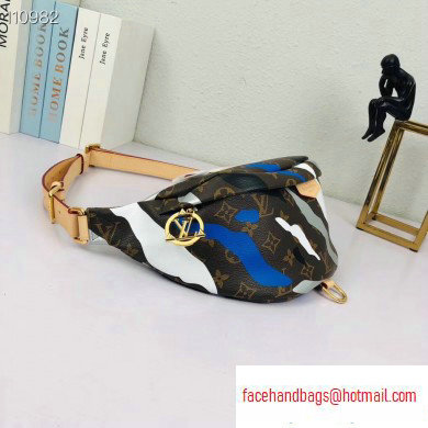 Louis Vuitton LVxLoL Bumbag Bag M45106 Blue/Silver Print 2020