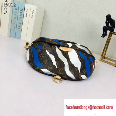 Louis Vuitton LVxLoL Bumbag Bag M45106 Blue/Silver Print 2020