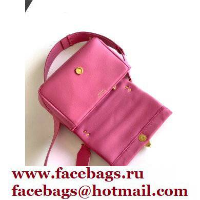 Bvlgari Serpenti Cabochon Crossbody Bag 22.5cm with Detachable Shoulder Strap Pink 2021