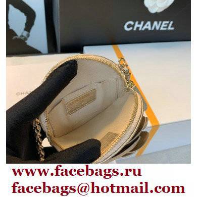 Chanel Camellia Clutch with Chain Bag AP2121 Gold 2021