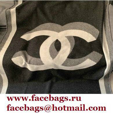 Chanel Cashmere Blanket 140x190cm Black 2021