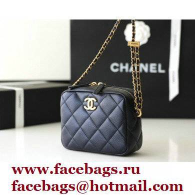 Chanel Pearl Calfskin Camera Bag AS2856 in Original Quality Black 2021