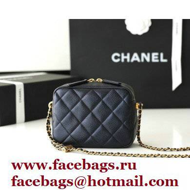 Chanel Pearl Calfskin Camera Bag AS2856 in Original Quality Black 2021