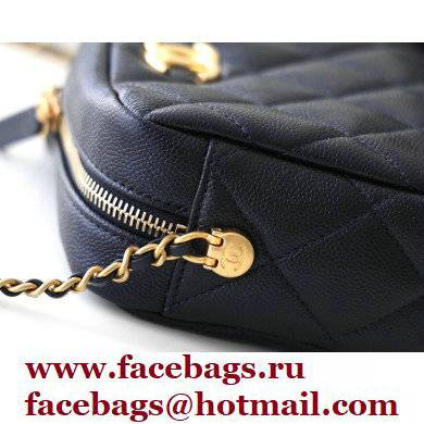 Chanel Pearl Calfskin Camera Bag AS2856 in Original Quality Black 2021