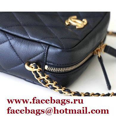 Chanel Pearl Calfskin Camera Bag AS2856 in Original Quality Black 2021