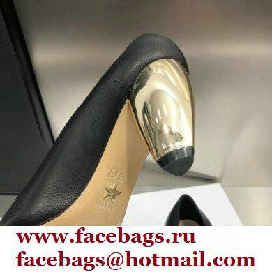 Dior Heel 9cm Calfskin Rhodes Pumps Black 2021