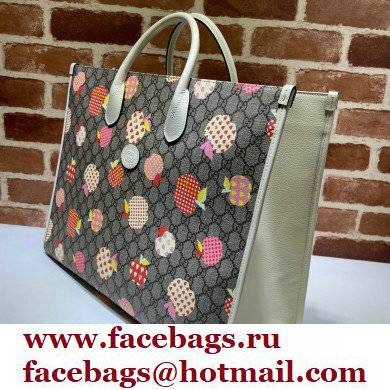 Gucci Les Pommes Large Tote Bag 659980 Apple Print 2021