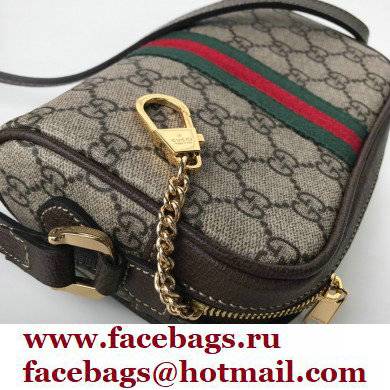 Gucci Ophidia GG Mini Bag with Web 517350 GG Canvas Coffee 2021