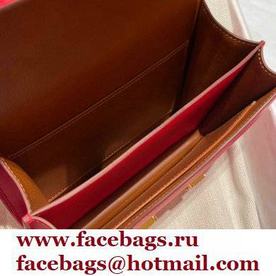 Hermes Constance 18 in original swift Leather rouge de coeur with gold Hardware handmade