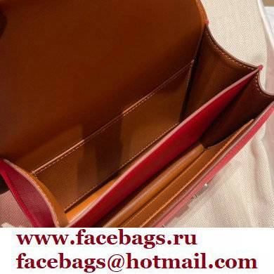 Hermes Constance 18 in original swift Leather rouge de coeur with silver Hardware handmade