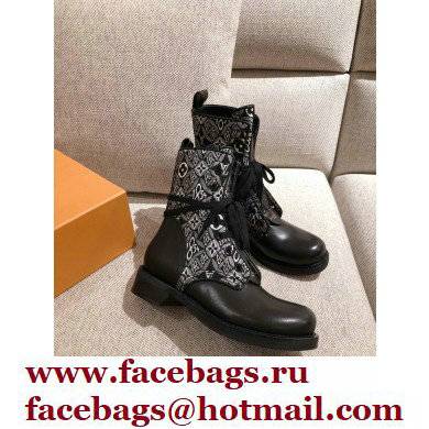 Louis Vuitton Since 1854 Metropolis Flat Ranger Ankle Boots Black 2021