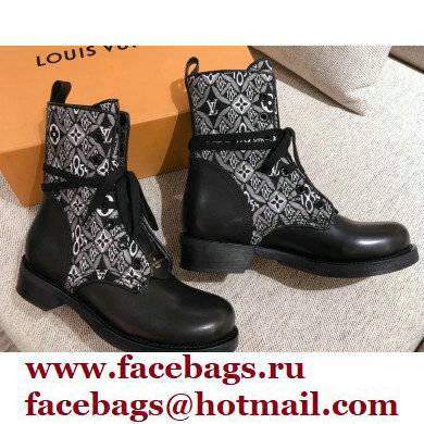 Louis Vuitton Since 1854 Metropolis Flat Ranger Ankle Boots Black 2021