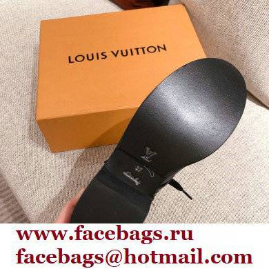 Louis Vuitton Since 1854 Metropolis Flat Ranger Ankle Boots Black 2021