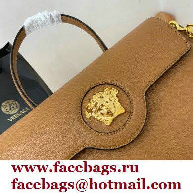 Versace La Medusa Large Handbag Caramel 2021