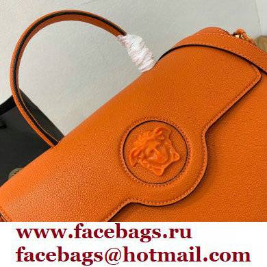 Versace La Medusa Large Handbag Orange 2021