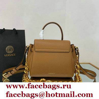 Versace La Medusa Small Handbag Caramel 2021