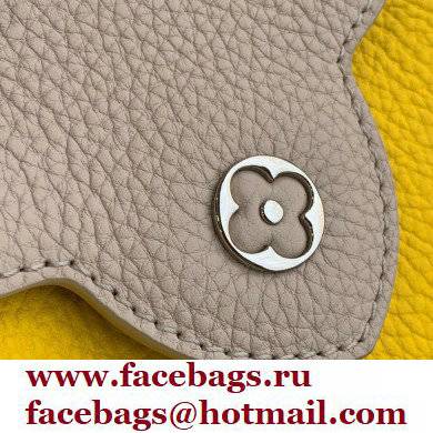 louis vuitton Capucines Mini bag m57520 yellow/nude pink