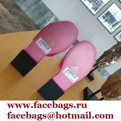 Balenciaga Squared Heel 2.5cm Box Sandals BB Logo Fuchsia 2021