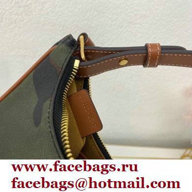 Celine Medium Ava Bag in Canvas with Camouflage and celine print