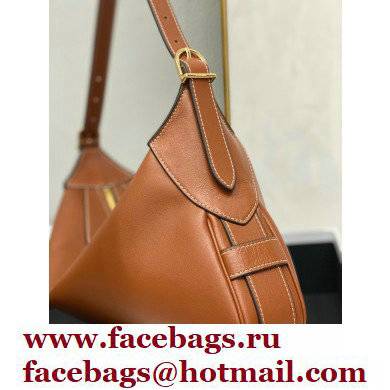 Celine Medium Romy Bag Brown in Supple Calfskin