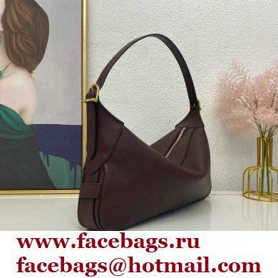 Celine Medium Romy Bag Burgundy in Supple Calfskin