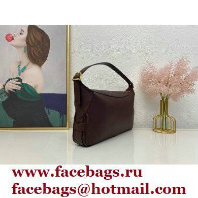 Celine Medium Romy Bag Burgundy in Supple Calfskin