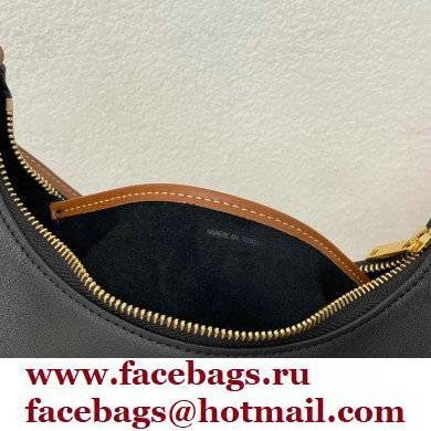 Celine Medium Strap Ava Bag Black in Smooth Calfskin