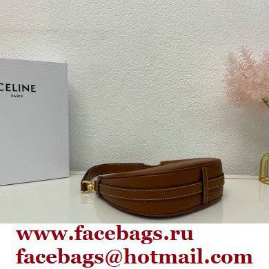 Celine Medium Strap Ava Bag Brown in Smooth Calfskin