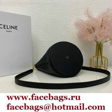 Celine Teen Bucket 16 Bag in Calfskin Black